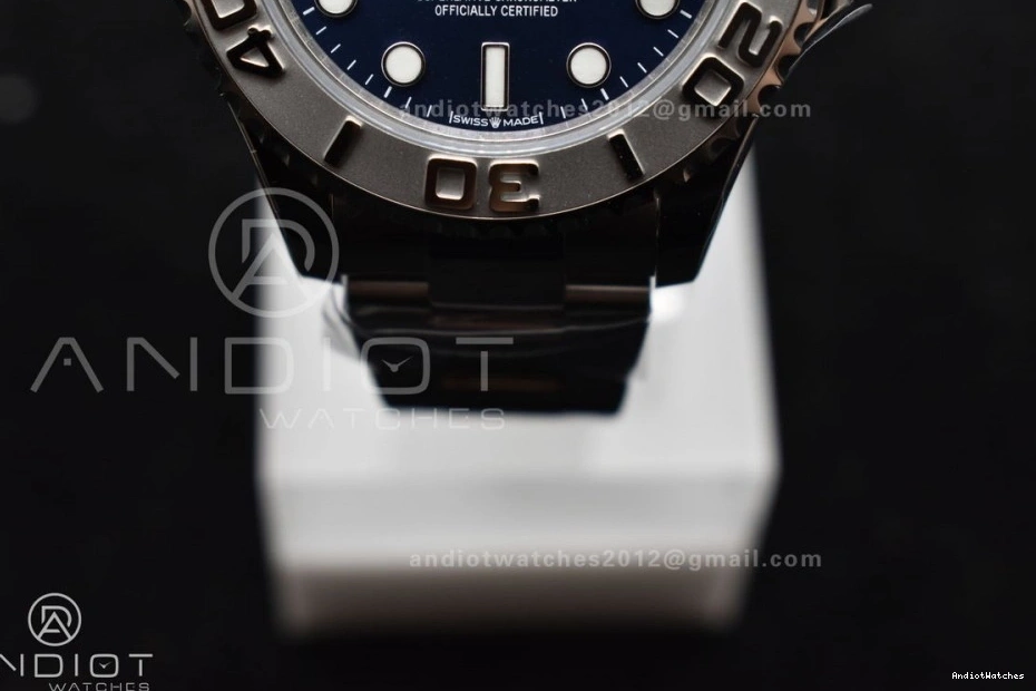 1211 268622 Bracelet A Edition Case CVSF Yacht-Master SS Blue and Dial 1:1 TravelReady Best 316L 37mm 0519